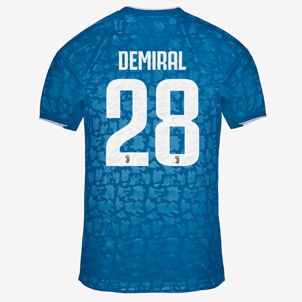 Maillot Football Juventus NO.28 Demiral Third 2019-20 Bleu